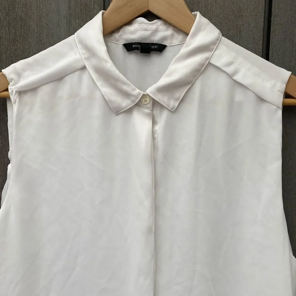 Banana Republic Polyester‎ Sleeveless Blouse